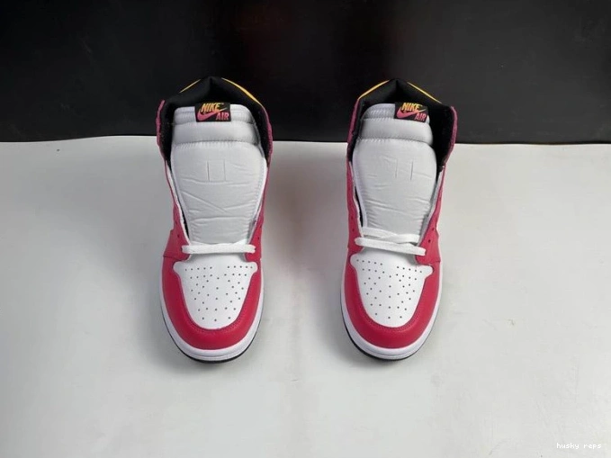 Rep Husky Fusion Air OGLight 1 Jordan Red High 555088-603 0714